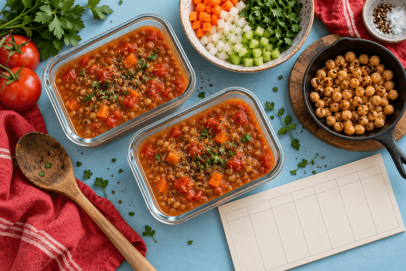 Cook two things. Leave the week some room.